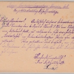 Bayern - 2 Pfg. Rauten GA-Karte m. priv. Zudruck (Verkehrsbeamten-Verein) 1902