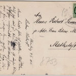 Bayern - Obernburg, Gesamtansicht, sw-AK gelaufen/Bahnpost 1915