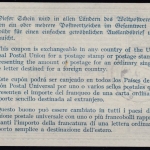 DR - Lohr 1944, 25 Pfg. Internationaler Antwortschein
