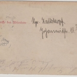 Bayern - Nicht ermittelt...zurück, Ra3 a. 10 Pfg. GA-Kartenbrief Fürth - München