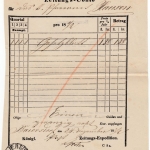 Bayern - Baiersdorf 24/12 (1872), HKS a. Zeitungs-Conto