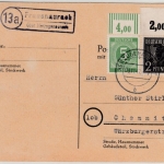 All.Bes./Kontrollrat - (13a) Frauenaurach ü. Herzogenaurach, Landpost-Ra2 1947