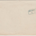 Hannover - Stade 5/8, kl. K1 in blau, Paketbegleitbrief n. Geversdorf