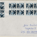 Berlin - 5x10 Pfg. SWK (C/D-Paar ex Markenheftchen), Brief Berlin 1991 n