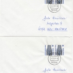 Berlin - 2x50 Pfg. SWK (je C+D MEF), 2 Briefe Berlin 1991 n. Neu-Anspach