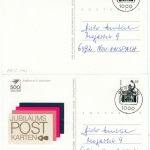 Berlin - 60 Pfg. SWK (C+D), 2 Karten Berlin - Neu-Anspach 1991