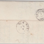 Württemberg - Aalen Stadt 1876, Dienstbrief n. Mergentheim, mit Inhalt