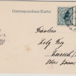 Italien - Triest Lanterna, Hafenmole m. Leuchtturm, sw-AK gelaufen 1905