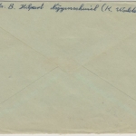 BRD - (17b) Nöggenschwiel ü. Tiengen, Landpost-Ra2 a. Brief n. München 1959