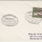 BRD - Überlandpost Ulm-Stuttgart 0790-01/01, Drucksache n. Rheydt 1965