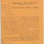 DR - Ulm 1a 1944, 75 Pfg. Registrierkassen-Stpl. a. Paketkarte n. Dessau