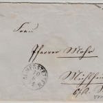 Württemberg - 3 Kr. GA-Umschlag, K1 Beimerstetten - Mühlheim 1871