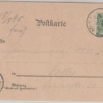 Baden-Württemberg - Yburg, farb. Gruss aus Litho, gelaufen KOS Steinbach 1895