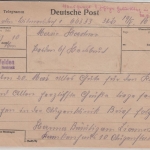 All.Bes. - Velden b. Hersbruck (1947), L2 a. Telegramm v. Berlin-Wilmersdorf