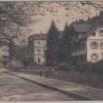 Baden-Württemberg - Rippoldsau, sw-Fotokarte (Straßenansicht), gelaufen 1907