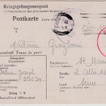 DR - Kriegsgefangenenkarte Stalag VB (Villingen) 1941 n. FRANKREICH, Lagerzensur