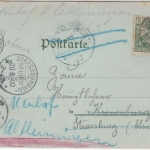 Baden-Württemberg - Konstanz, Mondschein-Mehrbildlitho, gelaufen/Irrläufer 1900