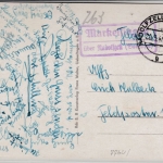 DR - Markelfingen ü. Radolfzell, Landpost-Ra2 a. Feldpostkarte 1940 a. Fp.Nr.
