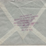 DR-Infla - 3x2 M. Posthorn, Brief n. USA, Titisee - Milwaukee, Nachsendung 1922