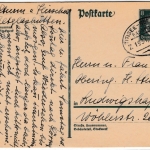 DR - Bahnpost Titisee - Seebrugg Z.1931, 8 Pfg. GA-Karte Altglashütten 1929 n.