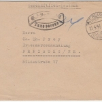 All.Bes. - St. Blasien (Schwarzwald) 1947, Gebühr bezahlt, Brief n. Freiburg