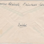 All.Bes. - Neustadt (Schwarzwald) 1947, Gebühr bezahlt, Ra2 Zensurbrief n.