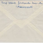 BRD - (17b) Göschweiler ü. Neustadt, Landpost-Ra2 a. Brief n. München 1958