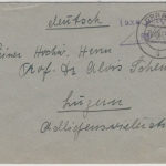 All.Bes. - Lörrach 1947, Txe percue ..RM..Rpf., L2 a. Brief i.d. SCHWEIZ