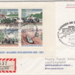 BRD - Giengen a.d.Brenz, SST + Sonder-R-Zettel GIBRIA, Einschreibebrief 1971 n.
