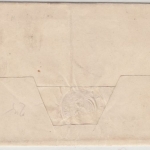 Württemberg - Mengen 1846, blauer L2 a. portofr. Postsache n. Ulm, ohne Inhalt