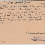 All.Bes. - Neviges 3.9.45, Gebühr bezahlt, roter Ra2 a. Karte n. Hamburg