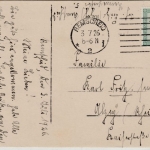 Nordrhein-Westfalen - Remscheid Fotokarte Gebäude m. Reichswappen, gelaufen 1926