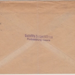 DR - Rothenburg ü. Könnern (Saale) 1939, Poststelle I a. Brief n. Könnern