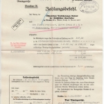 DR - Dresden 1942, Zustellurkunde/Frei d. Ablösung, Brief mit Inhalt (!!) n.