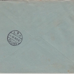 DR - Collmen ü. Leisnig, Landpost-Ra2 a. Nachnahmebrief n. Gauting 1934