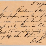 Bayern - 5 Pfg. Wappen GA-Karte , K1 Tegernsee - München 1878
