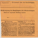 Bayern - 2x15 Pfg. Ludwig, Paketkarte Roßbach b. Arnstorf n. Passau