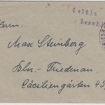 All.Bes. - Griesbach (Rottal) 5.2.46, Gebühr bezahlt, Brief n. Berlin
