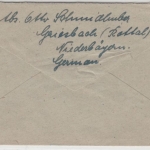 All.Bes. - Griesbach (Rottal) 5.2.46, Gebühr bezahlt, Brief n. Berlin