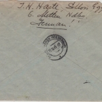 AM-Post - Deggendorf 10.12.45 Teilbarfrankatur, Einschreibebrief n. Pfarrkirchen