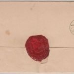 Thurn & Taxis - Ebersdorf 18/6 1864, kl. K2 a. Dienstbrief n. Lobenstein