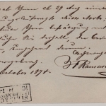 Württemberg - 1 Kr. GA-Karte+Zusatz, Ludwigsburg - Steinach b. Sonneberg 1874