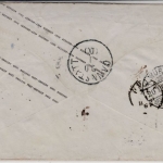 Württemberg/Österreich - 3 Kr. GA-Umschlag, DKr Heimsheim - Prag 1869