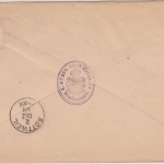 Württemberg - Schömberg 2. DEC 1888, Steigbügel-Stpl. 5 Pfg. Dienst-GA-Umschlag