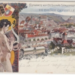 Württemberg - 26. Schwäb. Sängerfest Schwäbisch Hall 1901 5 Pfg. Privat-GA-Karte