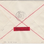 DR - Schiffe, Zusammendrucke, Einschreibebrief SST Berlin-Neukölln - Beuel 1938