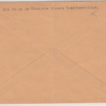 DR - Hindenburg Zusammendruck, Brief Obernheim - Bärweiler 1940