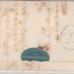 DR/Bayern - 1 Gr. gr. Brustschild, Brief Ra3 Aachen Bahnhof - Obergünzburg 1873