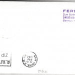 Berlin - 2x40 Pfg. Ev. Kirchentag, Lupo-Karte n. USA, Berlin - San Juan 1982