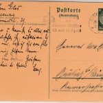 DR - Eisenach 1935, Volkstag d. Inneren Mission, Masch.werbestpl. GA-Karte n.
